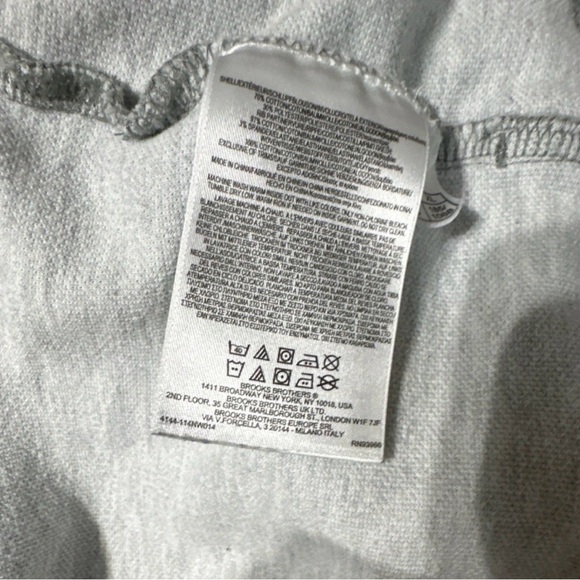 Brooks Brothers Men's Zip-Up Gray Sweater - Picture 8 of 12